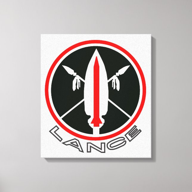 2013 Lance Missile Canvas Print (Front)