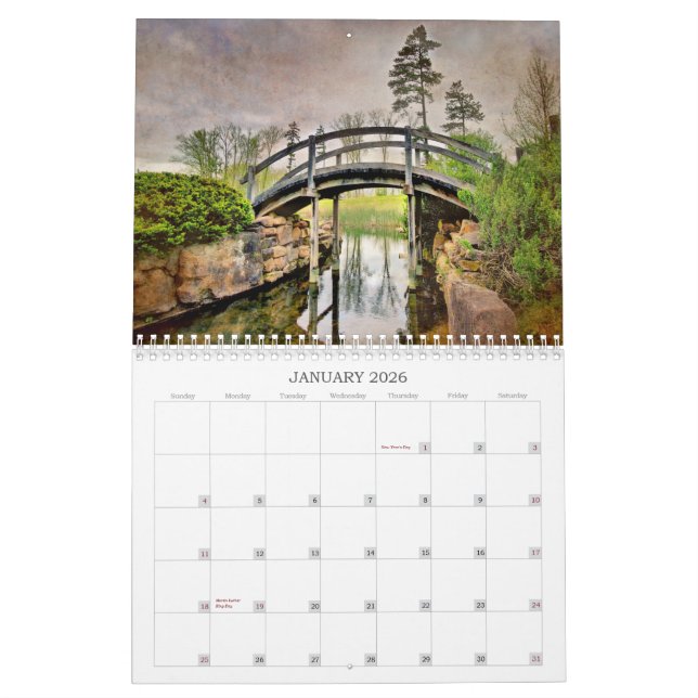 2013 Landscape Photography Calendar (Jan 2026)