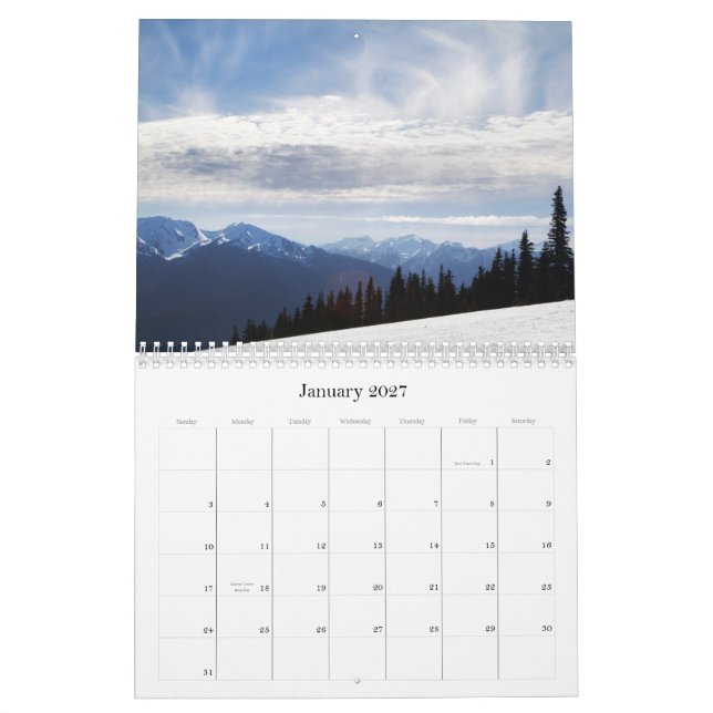 2013 Nature Photography Calendar (Jan 2027)