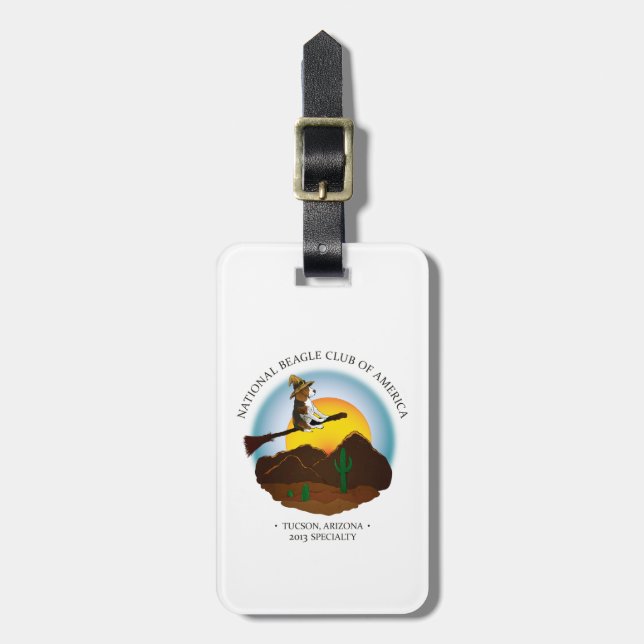 2013 NBC Luggage Tag (Front Vertical)