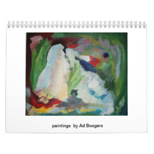 2013 paintings by ad boogers calendar