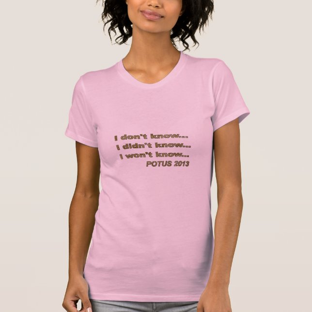 2013 President's Quotes T-Shirt (Front)