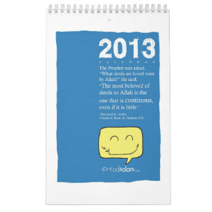 2013 SpreadSalam Calendar