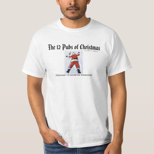 2013 Twelve Pubs Tshirt