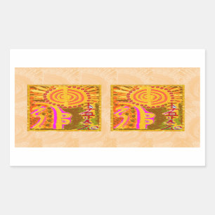 2013 ver. REIKI Healing Symbols Rectangular Sticker