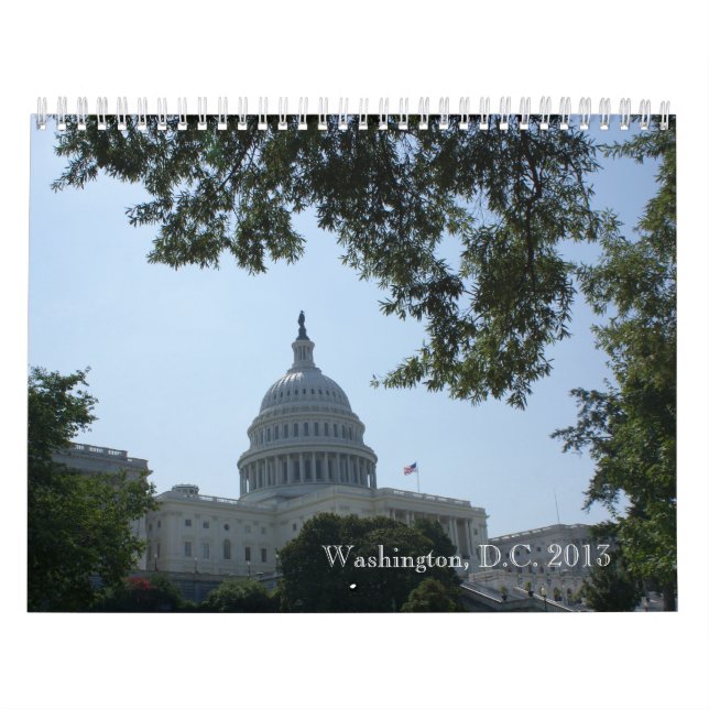 2013 Washington DC colour photography calender Calendar (Cover)