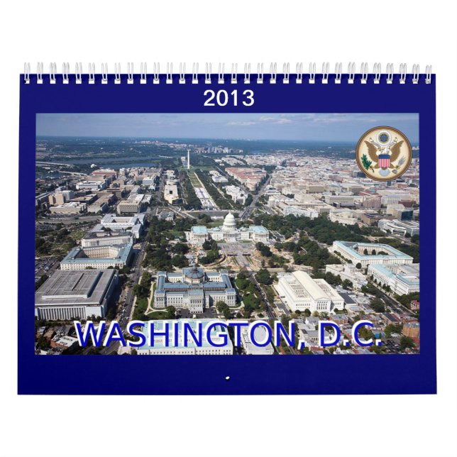 2013 Washington DC Landmark Calendar (Cover)