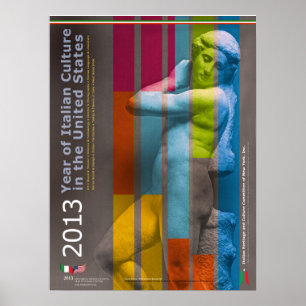 2013 Year of Italian Culture in the United States Poster