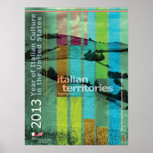 2013 Year of Italian Culture  Italy Travel Poster