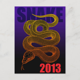 2013snake(a) postcard