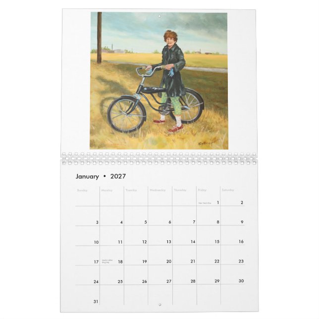 2014 Art Calendar by Conni Brenner (Jan 2027)