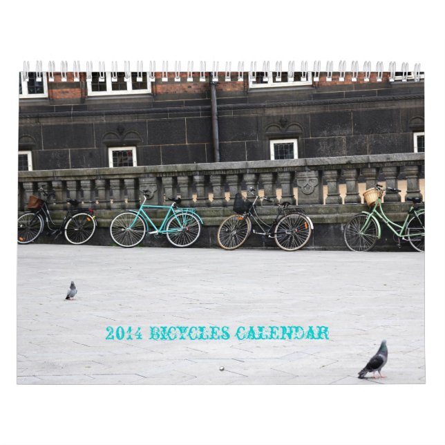 2014 bicycle calendar (Cover)