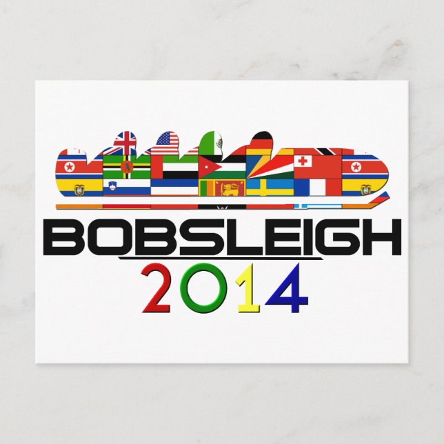 2014: Bobsleigh Postcard (Front)