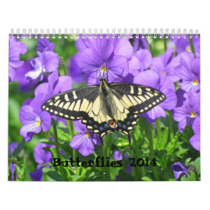 2014 Butterfly Calendar