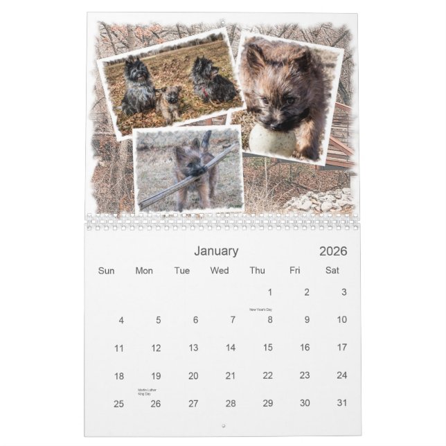 2014 Cairn Calendar (Jan 2026)