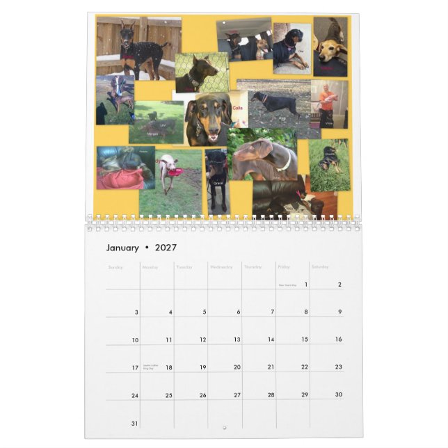 2014 Calendar (Jan 2027)