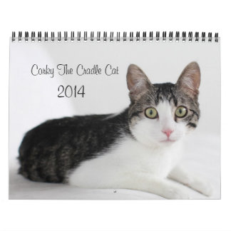 2014 Corky The Cradle Cat Calendar
