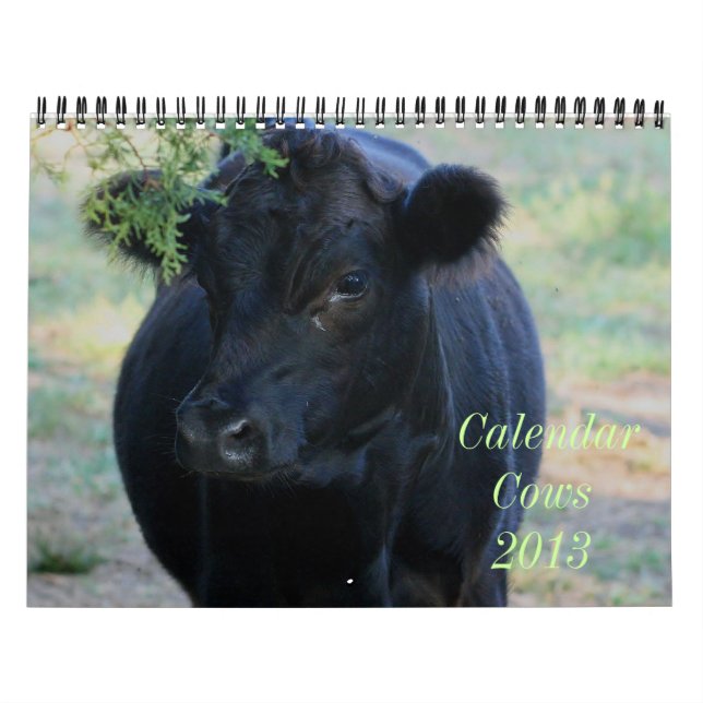 2014 Cow Calendar (Cover)