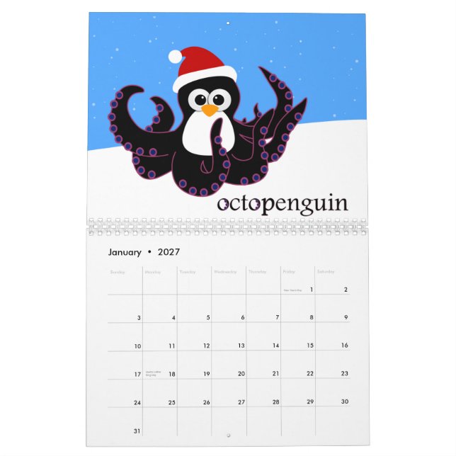 2014 Creatimal Calendar (Jan 2027)