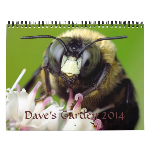 2014 Dave's Garden Calendar (Cover)