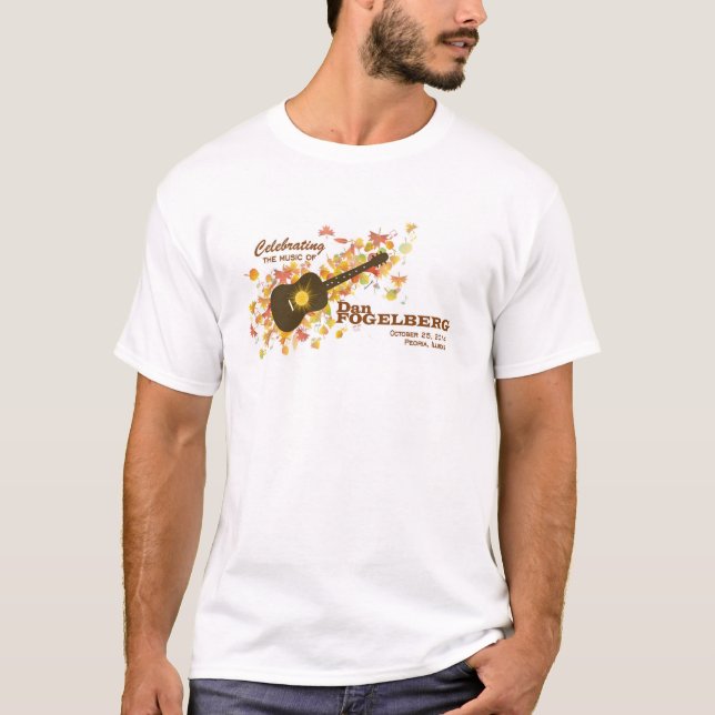 2014 DF Celebration Guitar Design Men's Tee (Front)