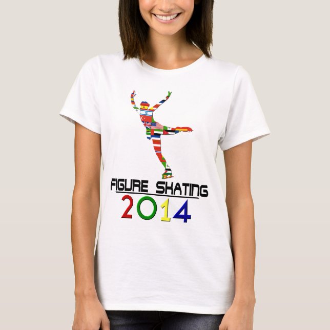 2014: Figure Skating T-Shirt (Front)