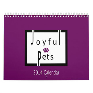 2014 Joyful Pets Calendar