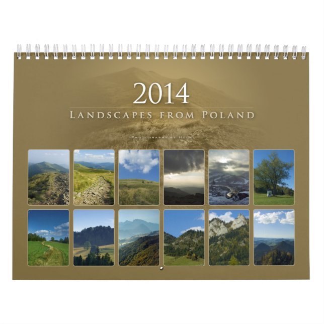 2014 Landscapes from Poland - Calendar (Cover)