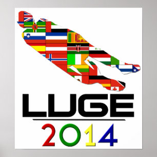 2014: Luge Poster