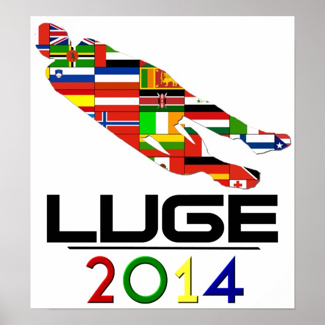 2014: Luge Poster (Front)