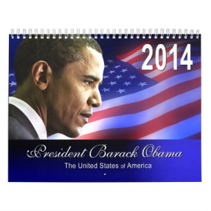2014 Obama Collectable Keepsake Calendar I