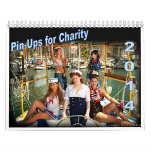 2014 PinUps For Charity Calendar