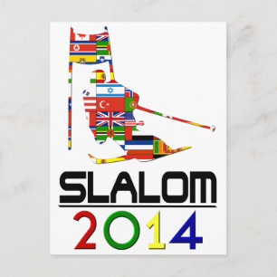 2014: Slalom Postcard