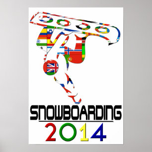 2014: Snowboarding Poster