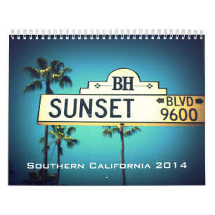 2014 Southern California California Calendar