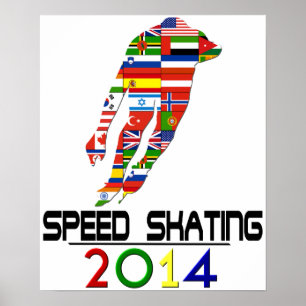 2014: Speed Skating Poster
