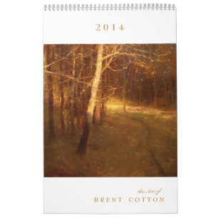 2014 The Art of BRENT COTTON Calendar