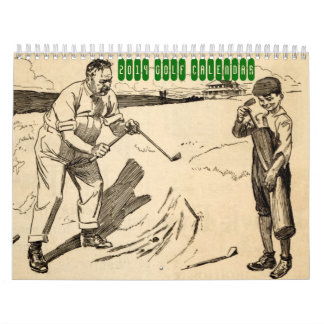 2014 Vintage Golf Calendar