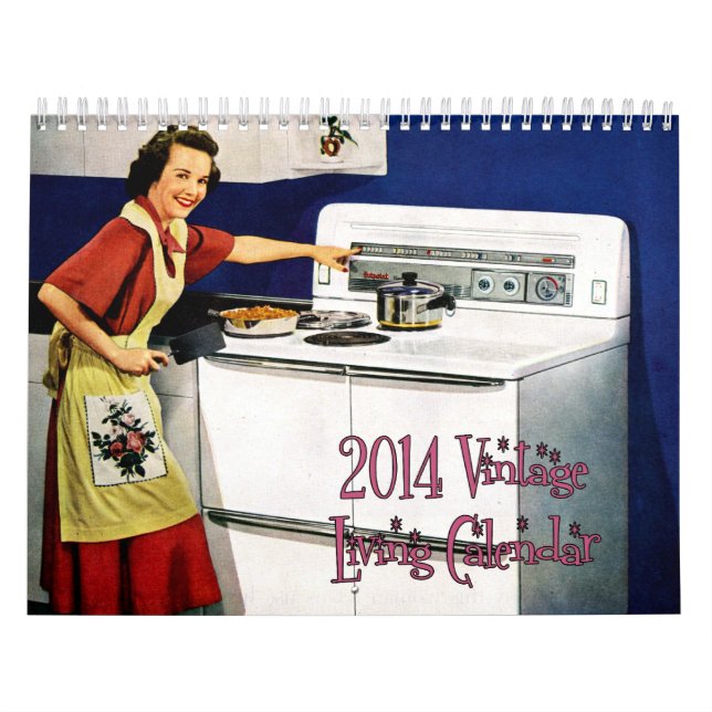 2014 Vintage Living Calendar (Cover)