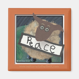 2014 Welcome to the Flock "Peace" Magnet