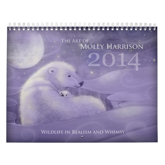 2014 Whimsical Wildlife Calendar (Cover)