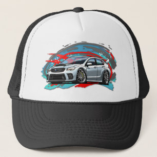 2015-2018_White_WRX Trucker Hat