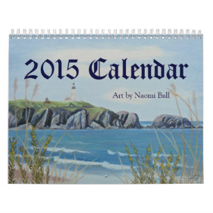2015 Art Calender by Naomi Ball Calendar