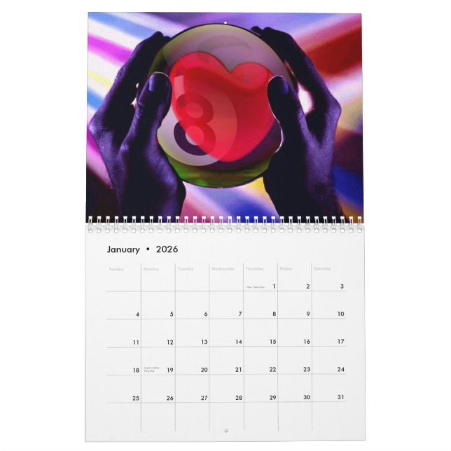 2015 Art of Billiards Calendar (Jan 2026)