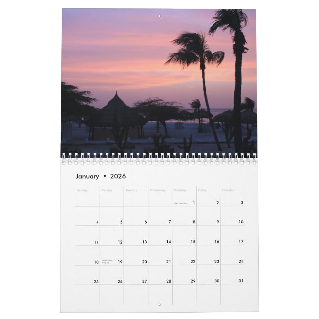 2015 Aruba Calendar (Jan 2026)