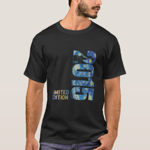 2015 Birthday Vincent Van Gogh Starry Night T-Shirt