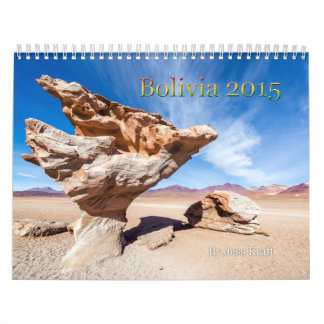 2015 Bolivia Calendar
