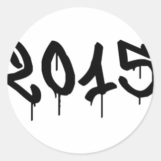 2015 CLASSIC ROUND STICKER