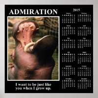 2015 Demotivational Wall Calendar: I Admire You