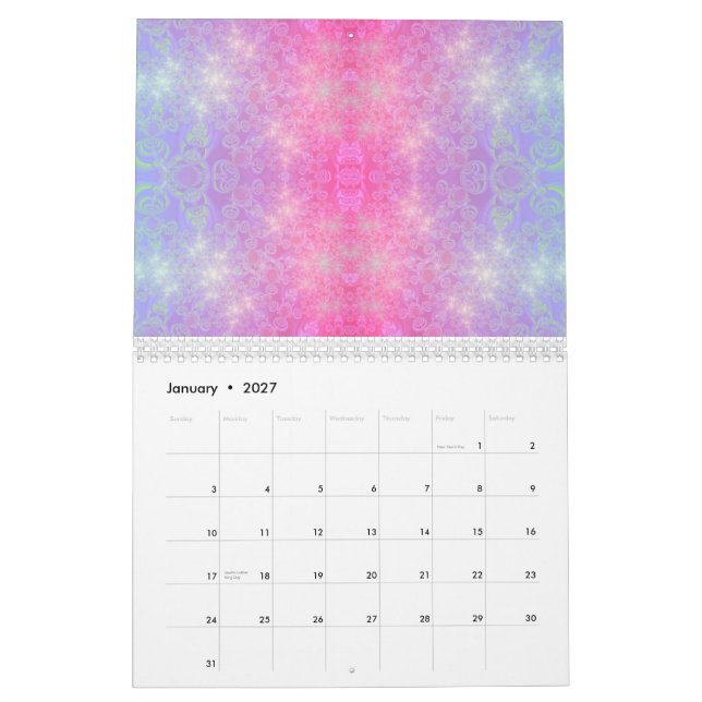 2015 Digital Art Calendar A (Jan 2027)